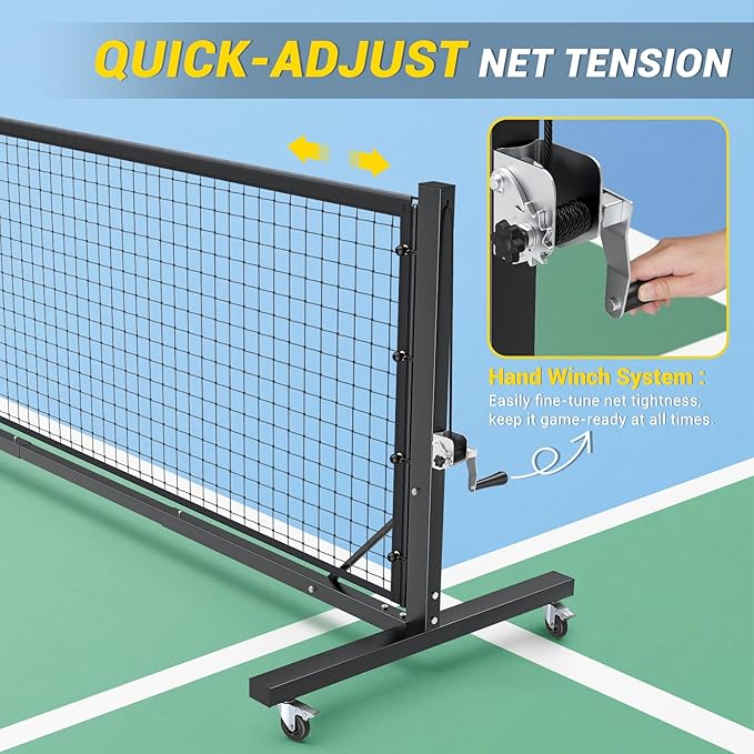 Different types of Tyrsen pickleball nets